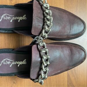 Free People shoes, plum color